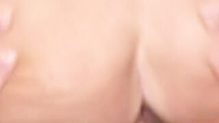 Turned On dick sucking off Women taking cock into her snatch and mouth before getting creampie