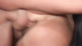 Turned On dick sucking off Women taking cock into her snatch and mouth before getting creampie