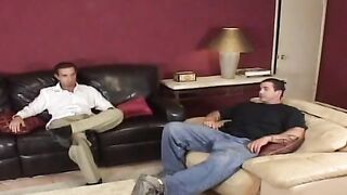 Amazingly Hot blonde bimbo with a thick body gets her snatch rocked by 2 men