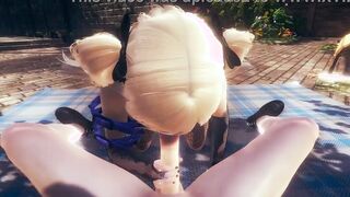 Genshin Impact Animated - point of view Fischl Fellatio and cum at her face - Japanese chinese Manga Cartoon Game Porn