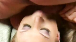 Booty and twat fucking for this perfect young blonde with biggest natural hooters