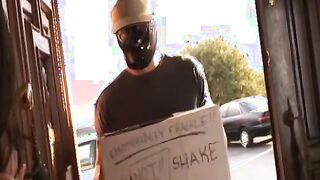 2 stunning young whores got hardcore boned by 4 masked dudes