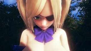 Genshin Impact Animated - pov Fischl cowgirl fucking - Japanese eastern Manga Hentai Game Porn