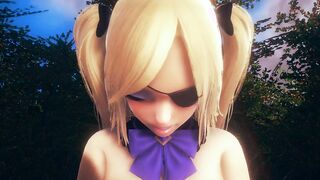 Genshin Impact Animated - pov Fischl cowgirl fucking - Japanese eastern Manga Hentai Game Porn