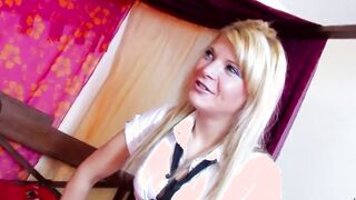 Anal Defloration Sex for Adorable Teenie Shana Spirit by White Monster Penis