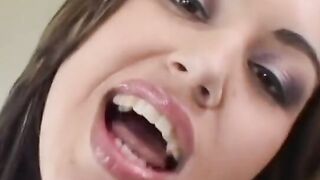 Young milf deep throats studs rough dick