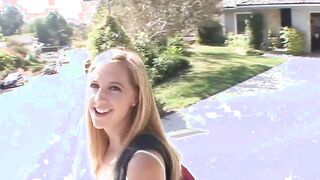 This blonde Hottie is going to make your penis harder than ever