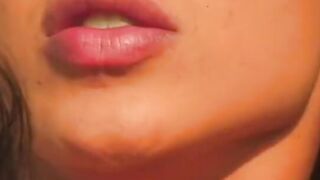 Superior women loves to blow long penis and to take it deep throat in her soak hole
