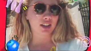 Hottie Goddess with nice round butt gets her twat licked from the back