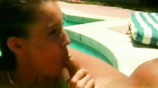 sexy cuttie loving as a long pole penetrated soak twat outdoor