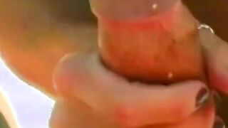 sexy cuttie loving as a long pole penetrated soak twat outdoor