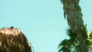 sexy cuttie loving as a long pole penetrated soak twat outdoor