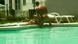 sexy cuttie loving as a long pole penetrated soak twat outdoor