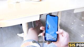 SISPORN. Nobody is at home and stud fulfills fantasy fucking stepsister