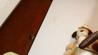 ANAL PAIN, BIG VIBRATOR OPENS MY BUTT DEEP