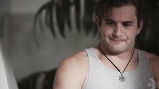Freaky huge breasts stepmom seduced stepson very badly