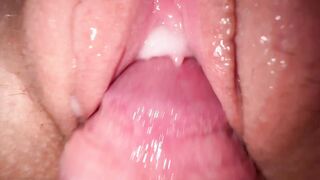 Extremely close up banged! tight 18 yo twat, Super Sexy creamy twat