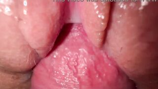 Extremely close up banged! tight 18 yo twat, Super Sexy creamy twat
