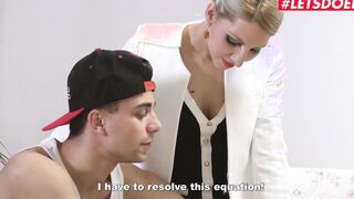 LETSDOEIT - Slutty Vulgar Stepmom Vanessa K. Learn With Stepson