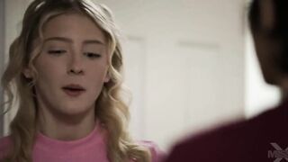 Teenage Young cunt with mouth banged rough by brother