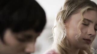 Teenage Young cunt with mouth banged rough by brother