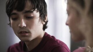 Teenage Young cunt with mouth banged rough by brother