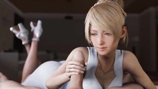 3D Compilation: Lunafreya Head Penis Rides Boned From Behiind Final Fantasy XV Uncensored Cartoon