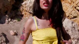 Naty has natural boobies fucks and give Terry Reid a head