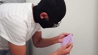 Mom catches her friend's son sniffing her filthy underwear.