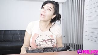 Turned On aunt arrested for carrying filthy things inside her bag