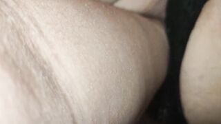 The blonde gets anal with a long african dick, and then fisting into her butt, while