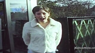 British 19yr Katy wants penis up her butt