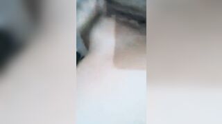 Sexsual white women likes to play with consolation on her huge butt, wiggling very lovely, Mirelladelicia