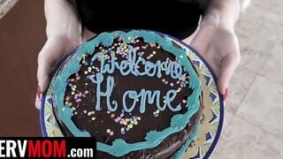 PervMom - Lusty Stepson Sucks Long Sticky Load Deep Inside His Buxom Stepmom Brianna Rose's Milf