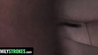 FamilyStrokes - Pure 19 Year Old (Alex Coal) With Long Puffy Nipples Obeys Stepdaddy's Every Order