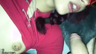 Record my stepsister while she is lying down and banged her
