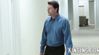 Cougar offer cake as bday gift while step dad offer himself
