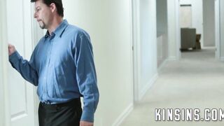 Cougar offer cake as bday gift while step dad offer himself