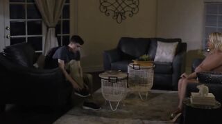 Beauty stepmom screwed rough by stepson