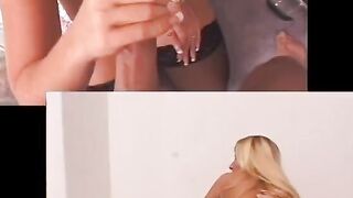 Dude gets awesome HEAD and stuffs erotic skank's bald twat with cock