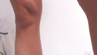 Lusty fucker loving blowing and stroking every inch of dick before rides it