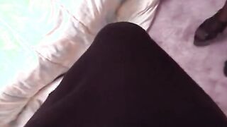 Cutie with awesome tits gets naked before taking deep penetration inside her room