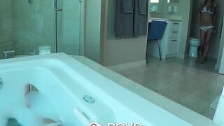 POVD - hot shower sex with bombshell Kendall Kayden