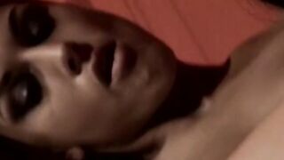 Girlfriends have dyke sex by licking pussies and strap-on