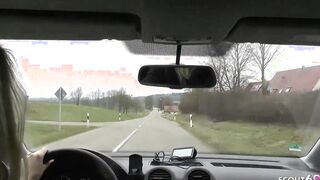 German Older Julia Pink Pickup Young Bro to Banged into Vehicle
