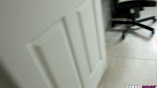 Having Fun 'Just the Tip' and 'Which Hole is Tighter' with Stepmom Rebel Rhyder - TabooHeat
