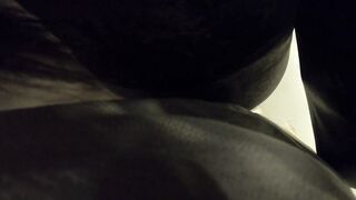 Unknown Man Stuck my Stepsister on the Train Wall and Grinding his Cock on her Booty over Clothes