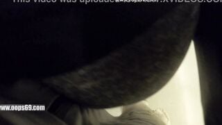 Unknown Man Stuck my Stepsister on the Train Wall and Grinding his Cock on her Booty over Clothes