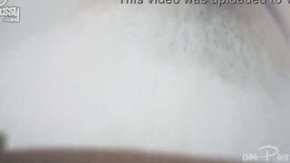 pov selfie of an chinese teens touching her cunt
