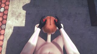 Evangelion Anime - Asuka Hardsex into a Tokyo Street - Japanese oriental Manga Animated Tape Game Porn